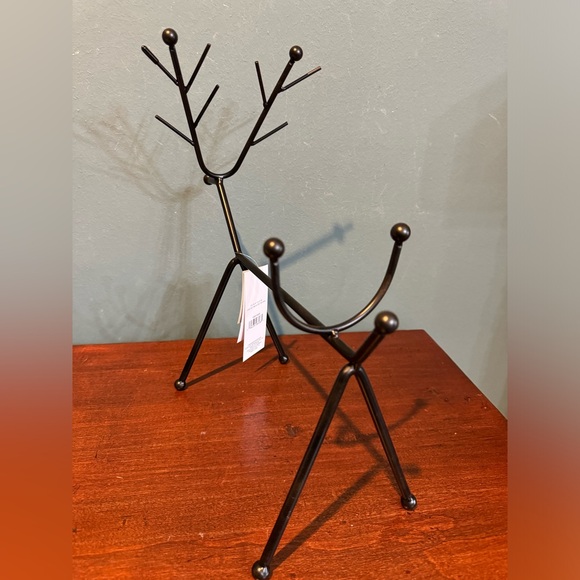 NWT Wire Deer Wine Bottle Holder - Picture 3 of 5